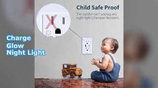 Presa USB per luce notturna: carica e illumina!